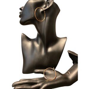 Trendy Copper Hoop Earrings: Fashionable Jewelry For Everyday Wear